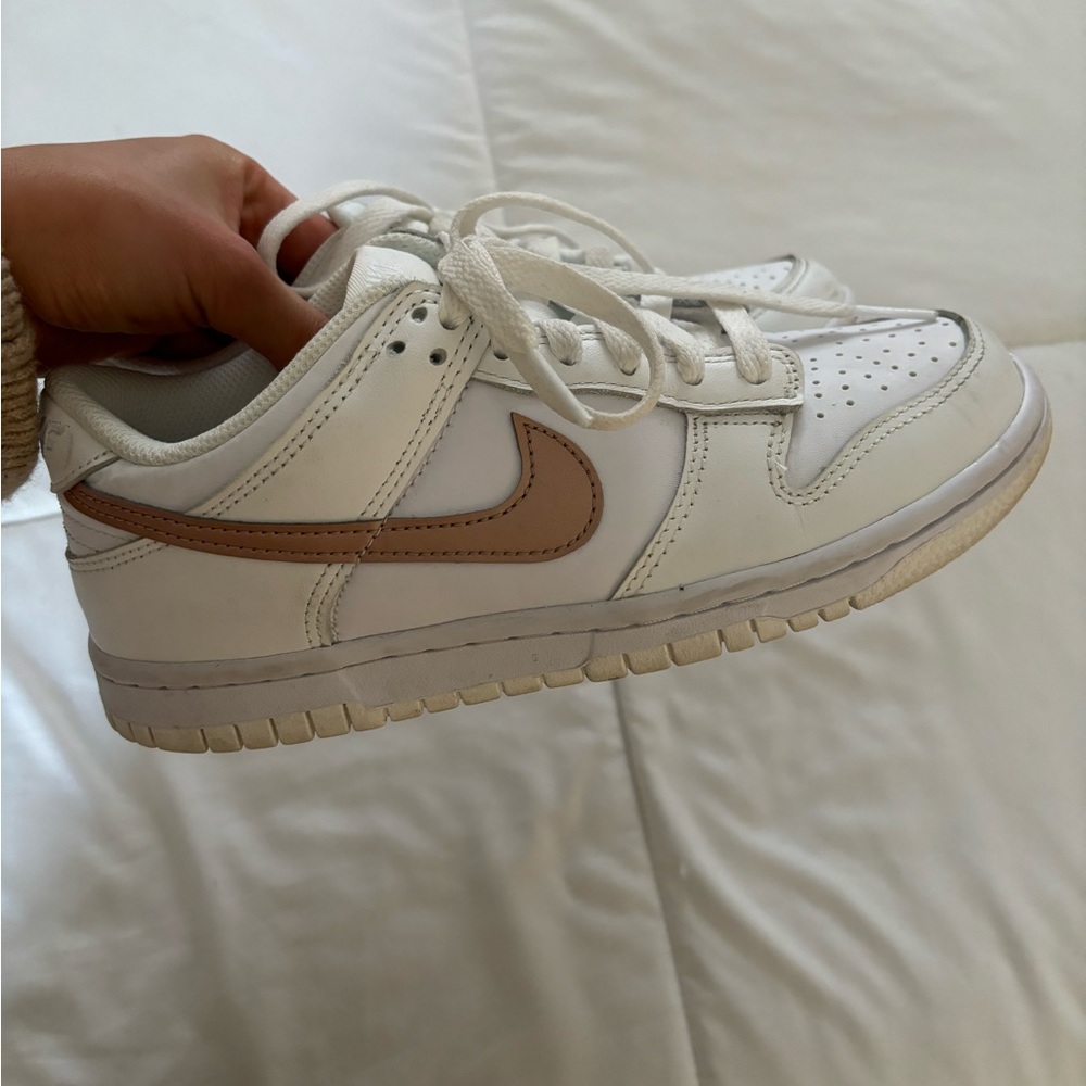 Nike Dunk Low White Metallic Red Bronze